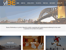 Tablet Screenshot of cityvibe.com.au